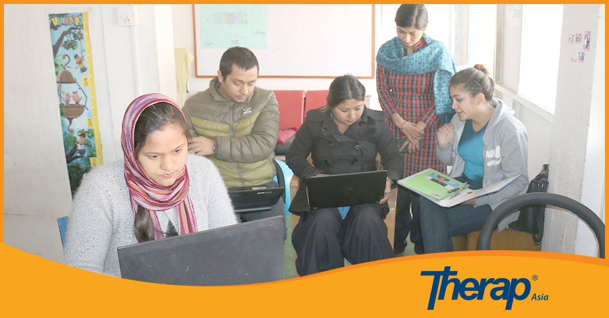 Therap users from Special School For Disabled & Rehabilitation Center (SSDRC)