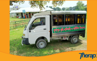 Durgapur Buddhi Protibondhi and Autistic school van