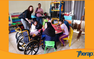 Therap team is visiting classrooms of Yayasan Sayap Ibu Cabang Provinsi Banten