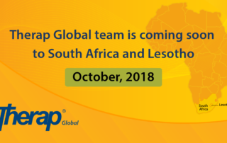 Therap Global team is coming to South Africa and Lesotho in October, 2018
