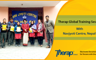 Therap Global Training Session with Navjyoti Centre, Nepal