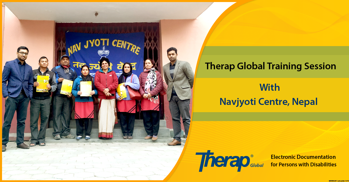 Therap Global Training Session with Navjyoti Centre, Nepal