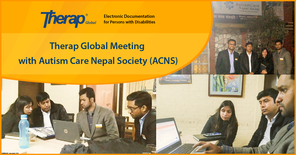 Therap Global Meeting with Autism Care Nepal Society (ACNS)
