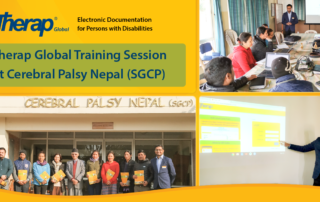 Therap Global Training Session Training Session at Cerebral Palsy Nepal (SGCP)