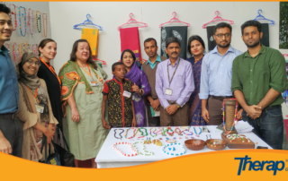 Therap Team at Neuro-Developmental Disability Students’ Work Exhibition