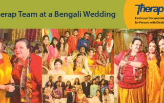 Therap Team at a Bengali Wedding