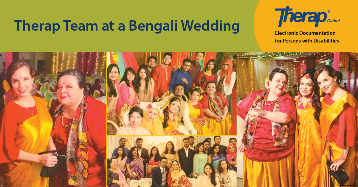 Therap Team at a Bengali Wedding