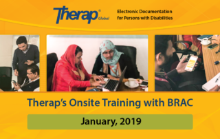 Therap’s Onsite Training with BRAC January 2019