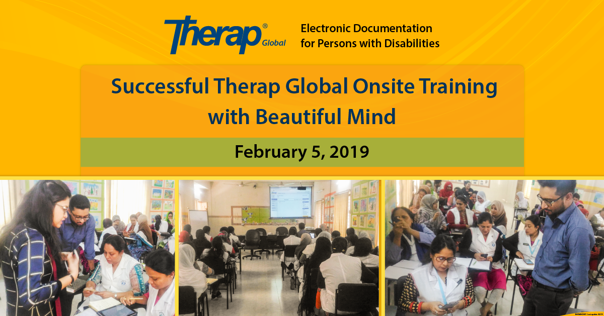 Successful Therap Global Onsite Training with Beautiful Mind