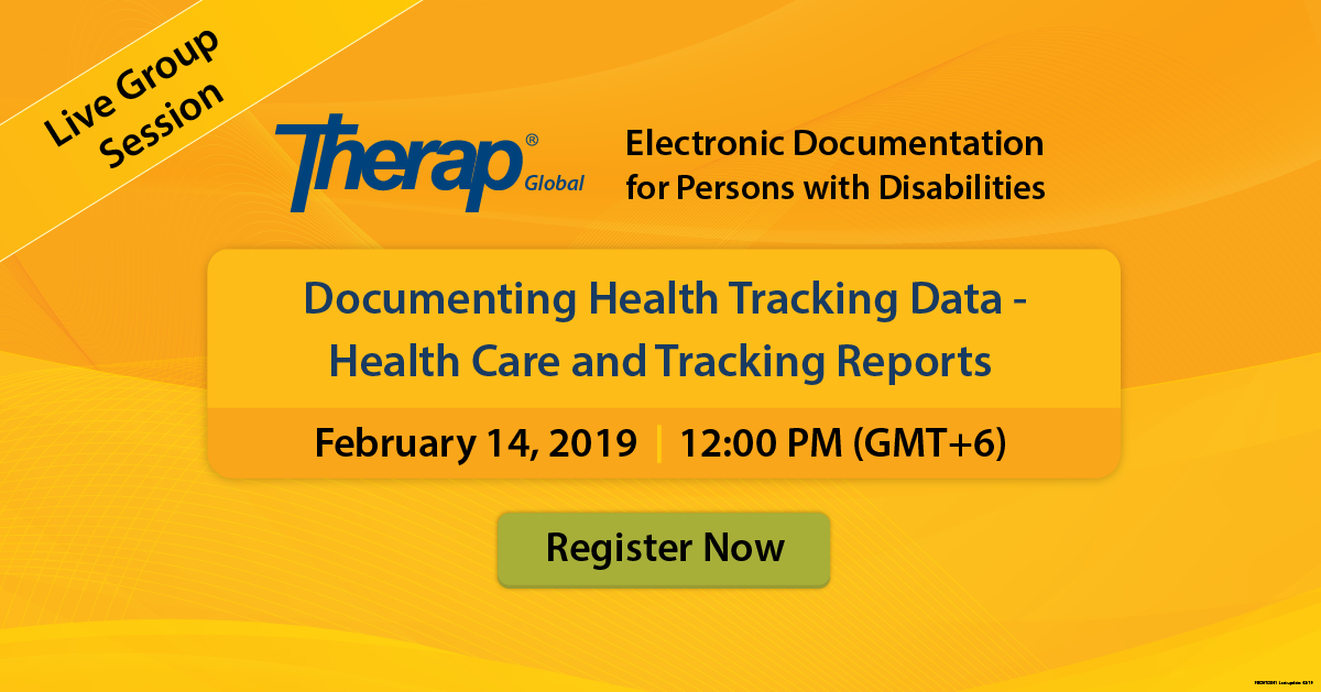 Live Group Session on Documenting Health Tracking Data - Health Care and Tracking Reports February 14, 2019
