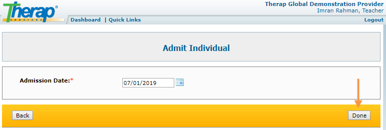 select program from isp program list