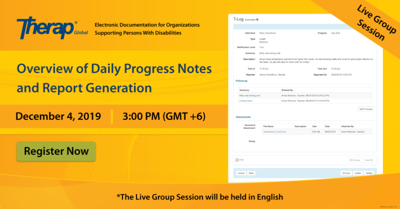 Overview of Daily Progress Notes and Report Generation - Online ...