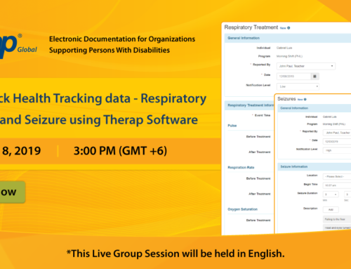 How to track Health Tracking data – Respiratory Treatment and Seizures using Therap Software