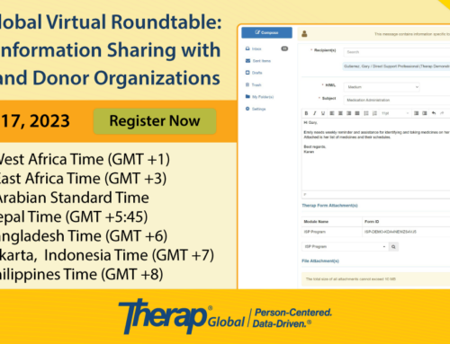 Therap Global Virtual Roundtable: Increase Information Sharing with Families and Donor Organizations