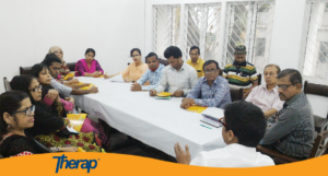 SWID Staff being briefed about Therap