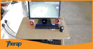 Computer at the IT Unit of The Ceylon School for the Deaf and Blind