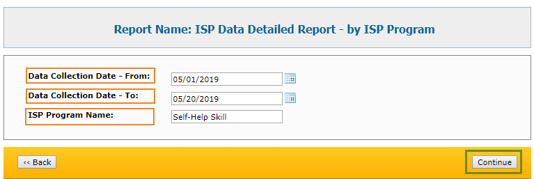 how to apply isp template