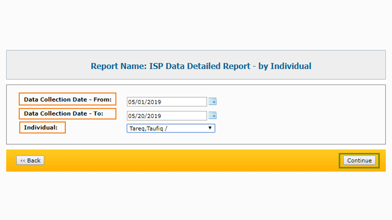 how to apply isp template