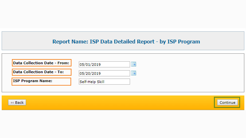 how to apply isp template