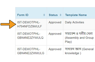 how to apply isp template