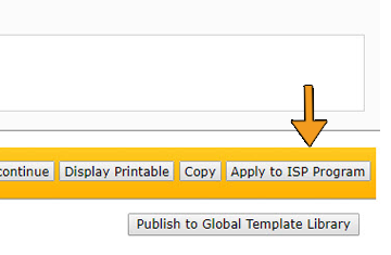 how to apply isp template
