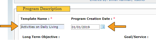 how to create isp template