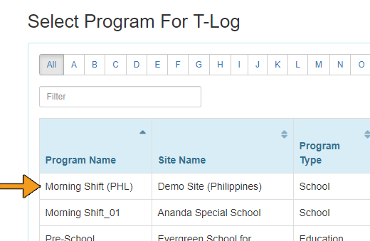 how to create T-Log without an individual