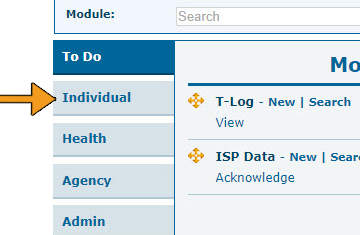 how to create T-Log without an individual