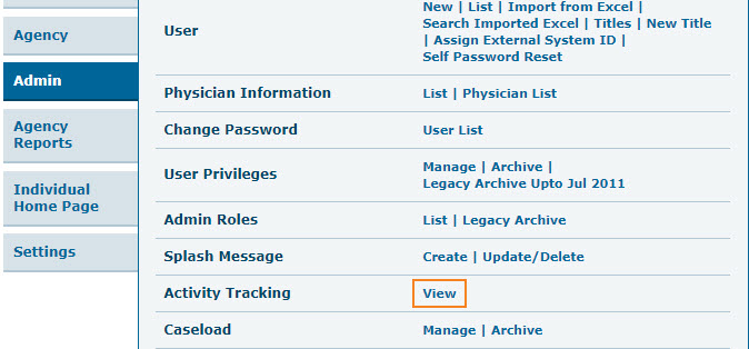 ISP program on therap dashboard