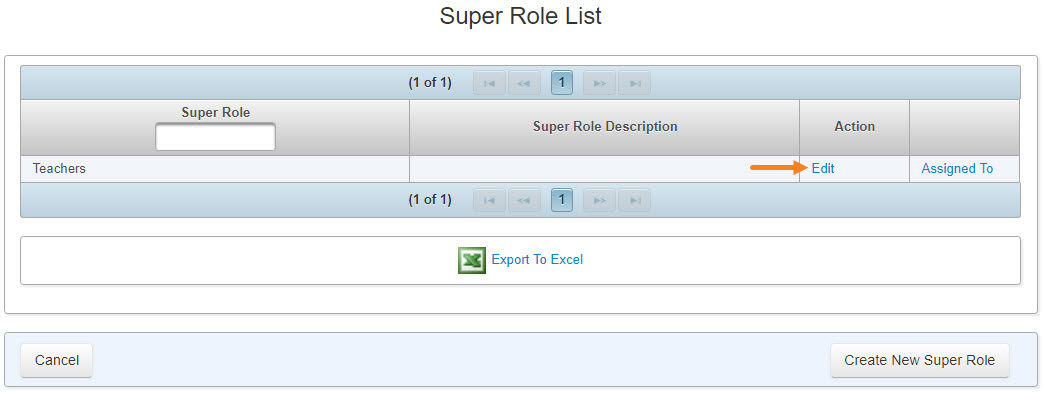 ISP program on therap dashboard