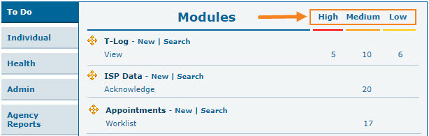 1 ISP program on therap dashboard