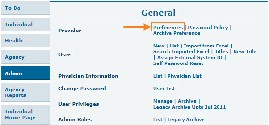 ISP program on therap dashboard