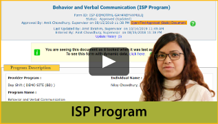  Watch training video on ISP Program