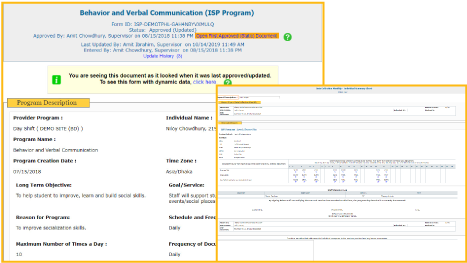 ISP-IEP-200120-screenshot ISP/IEP module is a comprehensive module that provides workflow for documenting a student’s goals required to accomplish these objectives.