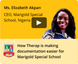 How Therap is making documentation easier for Marigold Special School