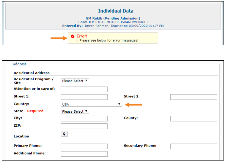 select program from isp program list