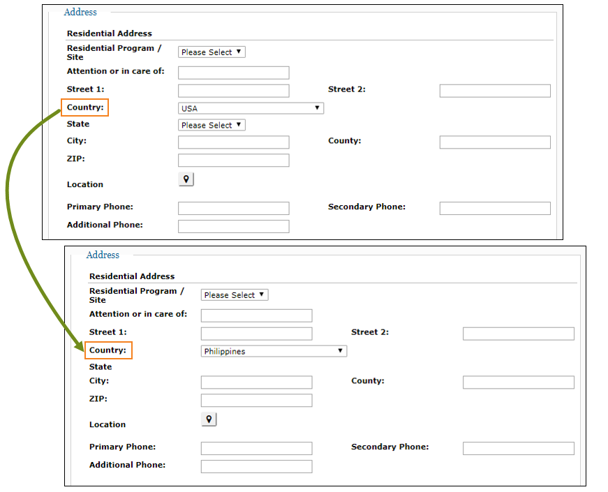 select program from isp program list