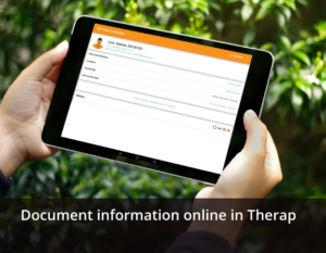 Document information online in Therap