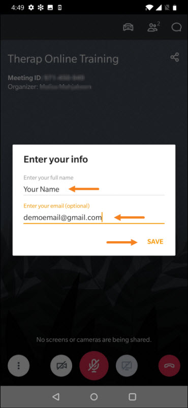 Save Name