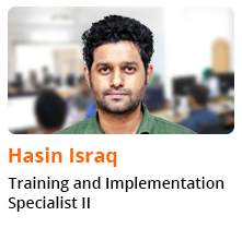 Hasin is Training and implementation specialist at Therap Global