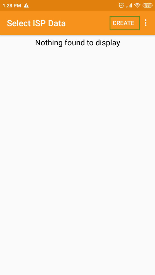 Enter ISP Data in Mobile App - Therap Global