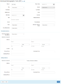 Idmt Intake Form Individual Intake - Admit and Program Enrollment - Therap Global