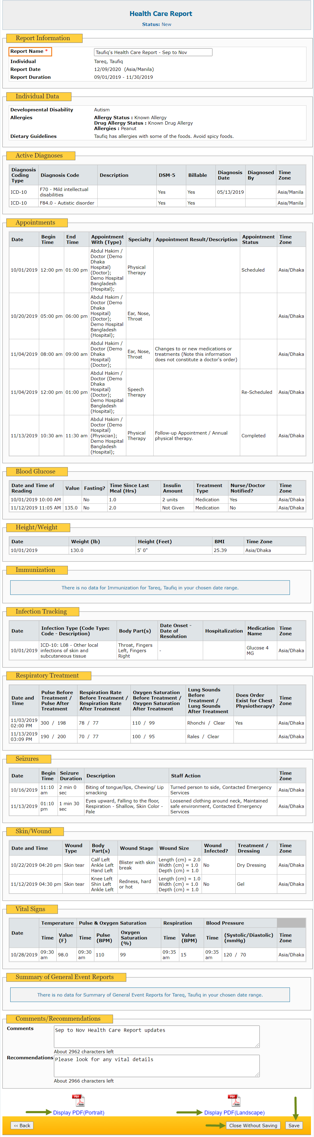 select program from isp program list