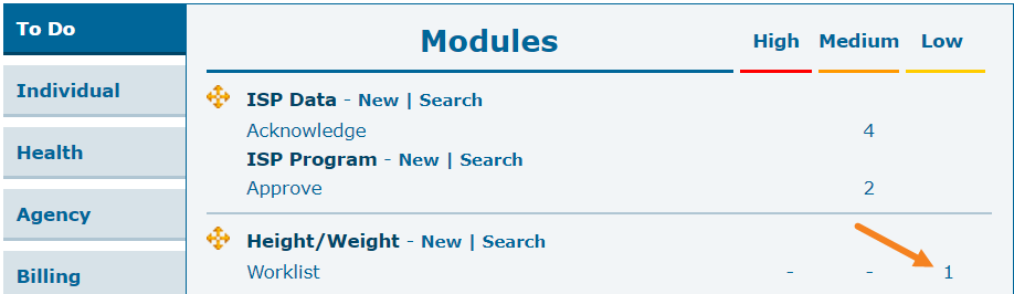 select program from isp program list