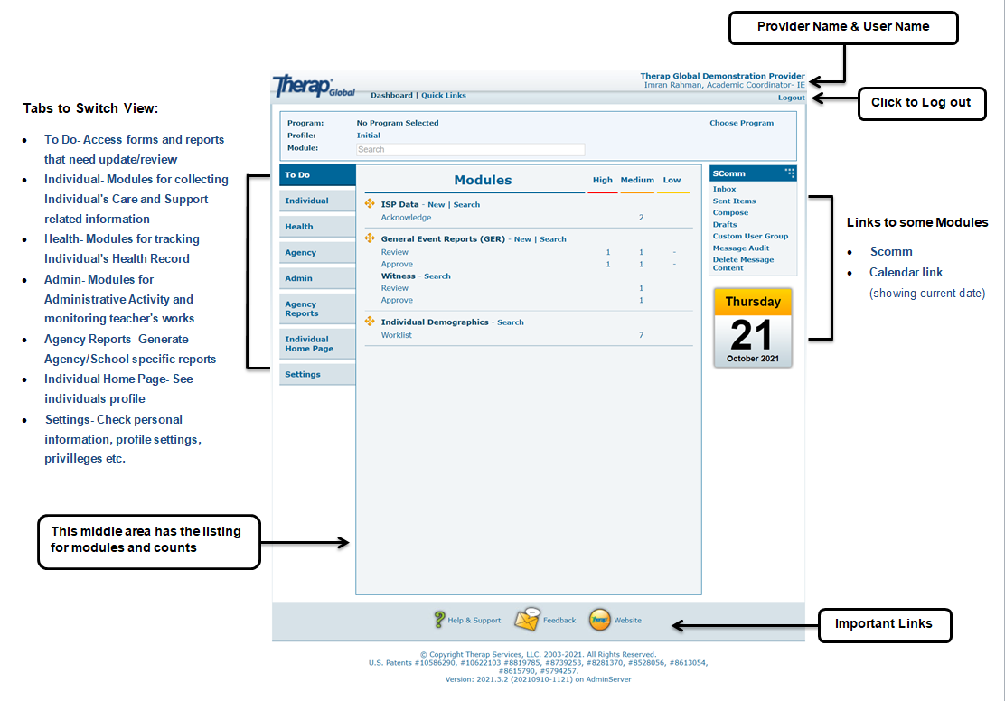 select program from isp program list