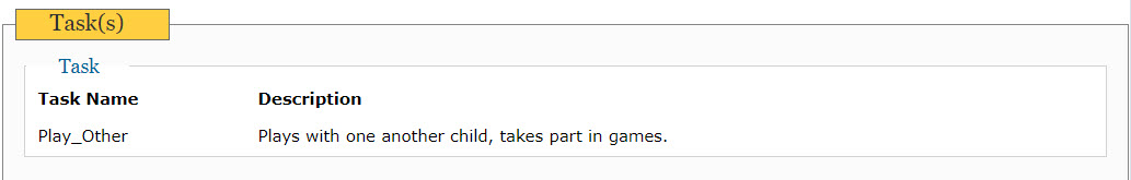 TaskAdded select program from isp program list