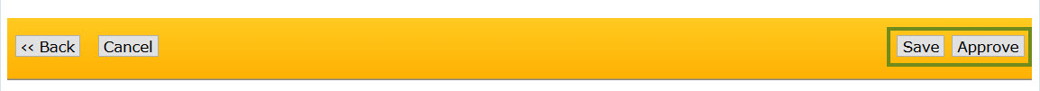 SaveApprove select program from isp program list
