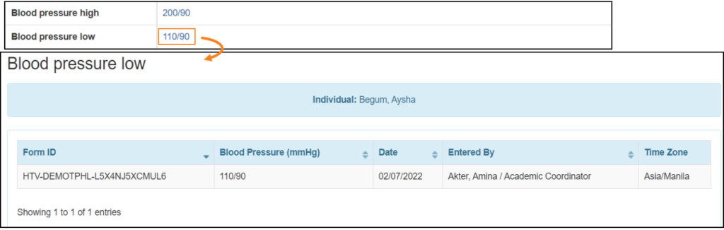 ISP program on therap dashboard