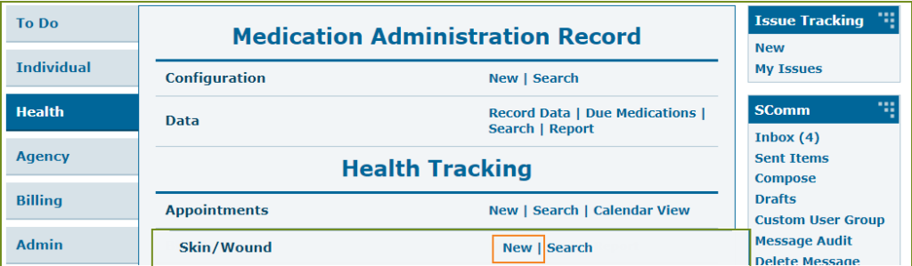 ISP program on therap dashboard