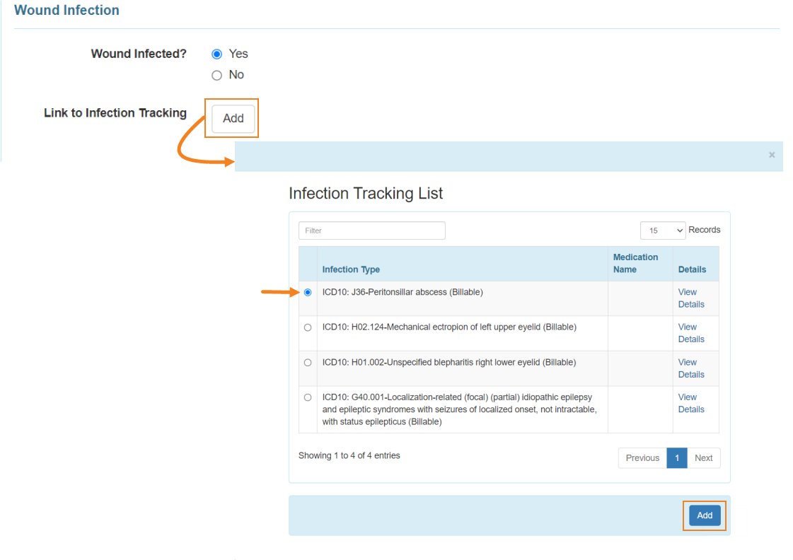 select program from isp program list